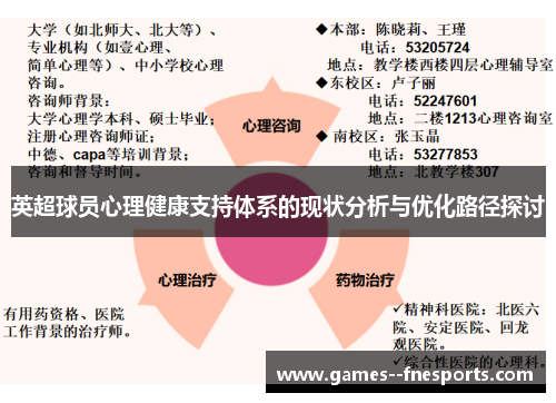 英超球员心理健康支持体系的现状分析与优化路径探讨